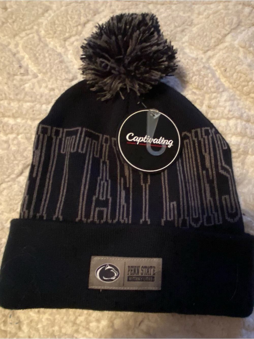 Penn State Nittany Lions Knit Beanie Captivating NWT